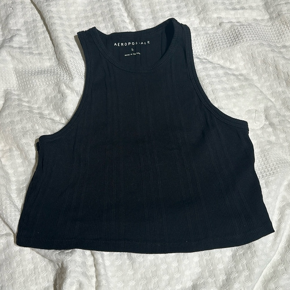 Aeropostale Ribbed Crop Top